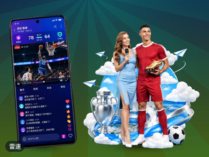 下载雷速 APP，随时随地看比赛